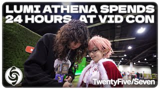 Lumi Athena Spends 24hrs at Vid Con  Behind The Madness EP 15 [upl. by Brena]