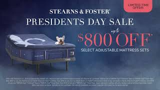 Stearns and Foster Presidents Day Sale [upl. by Keegan]