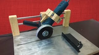 Angle Grinder Sliding Cutting Jig  Kızaklı Avuç Taşlama Standı [upl. by Adnohsirk]