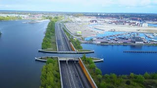 WATER BRIDGE HARDERWIJK NORTH HOLLAND [upl. by Cathyleen]