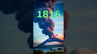 THE COLDEST YEAR EVER  1816  short shorts shortvideo shortsvideo shortsfeed history [upl. by Ahsilram]