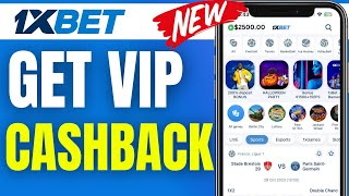 How To Get Vip Cashback In 1xbet 2024 [upl. by Shifra]