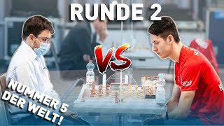 GM Huschenbeth vs GM VachierLagrave  Schachbundesliga 2020 [upl. by Marba]