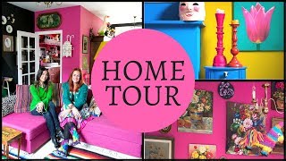 HOMETOUR  HUIS VOL KLEUR  INTERIORJUNKIE [upl. by Varden]