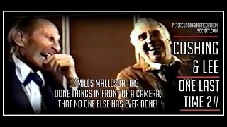 Peter Cushing and Christopher Lee The Last Meeting Clip 2 [upl. by Lashondra]