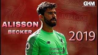 Alisson Becker  Best Saves  Liverpool  Lost Sky Dreams 201819HD [upl. by Haimorej]