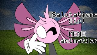 Salutations Sir  MEME animation  KinitoPet [upl. by Brande]