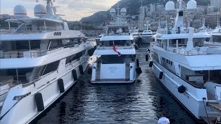 Docking of Mondo Marine luxury OKKO YACHT for charter archiesvlogmc [upl. by Weismann]