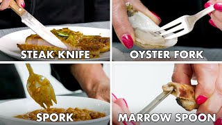 How To Use Every Utensil  Method Mastery  Epicurious [upl. by Enirroc]