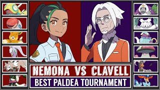 NEMONA vs DIRECTOR CLAVELL  Pokémon Scarlet amp Violet Best Trainer Tournament Battle 1 [upl. by Deutsch]