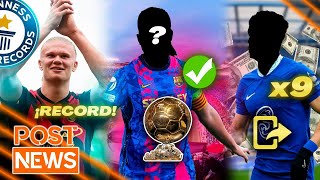 RÉCORD HISTÓRICO de HAALAND  BALÓN de ORO JUEGA con el BARÇA otra vez  9 SALIDAS del CHELSEA [upl. by Boswall144]