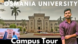 Osmania University Campus Tour  Mr Narendhar [upl. by Lidda643]