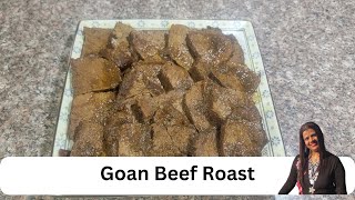 Goan Beef Roast  Authentic Goan Beef  Pot Roast [upl. by Einaffets356]