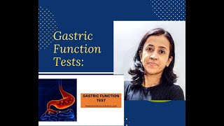 Gastric Function tests [upl. by Ennaesor]