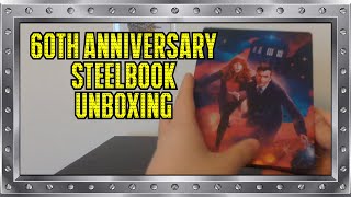 Beautifulbut missing a lot of features  DOCTOR WHO 60th Anniversary Specials Steelbook Unboxing [upl. by Markowitz714]