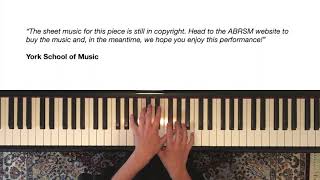 ABRSM 20212022 Piano Grade 8 C3 Snow Moon and Flowers by Sculthorpe [upl. by Sirtimid]