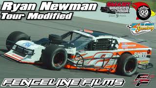 Ryan Newman Smart Modified Tour Cardinal 99 Tri County Speedway 2024 [upl. by Ayna196]