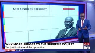 Why more Judges to the Supreme Court The justification and the opposition PMExpress [upl. by Terpstra40]