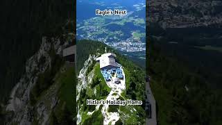 Breathtaking Aerial view of Eagle’s Nest  Kehlsteinhaus  Hitler’s Holiday Home dronevideo travel [upl. by Yentyrb]