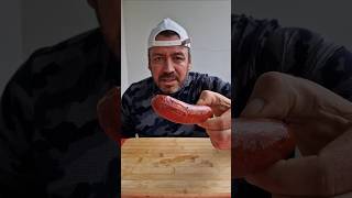 Frankfurter Knackwurst mit BBQ Soße shortsvideo mukbang shorts asmr [upl. by Shaeffer605]