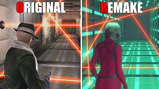 Laser Room  Resident Evil 4 Original 2005 vs Remake 2023 [upl. by Enileve955]