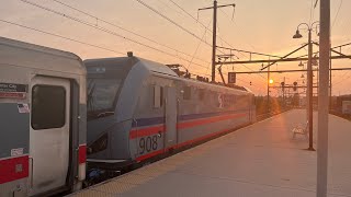 Amtrak and SEPTA Regional Rail at Wilmington Station [upl. by Bisset162]