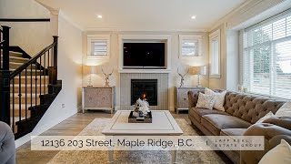 GORGEOUS Northwest Maple Ridge Home  12136 203 Street Maple Ridge BC  Lapp Real Estate Group [upl. by Chesney]