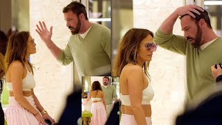 Jennifer Lopez And Ben Affleck Have A Heated Discussion amp Look Strained On Shopping Trip In St Barts [upl. by Lerual]