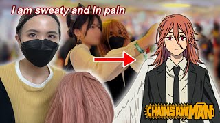 I tried COSPLAY for the FIRST TIME at an anime convention everything hurts [upl. by Okia]