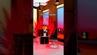 Barber ah shorts short roblox funny robloxmemes Goldfishiess [upl. by Ahern309]