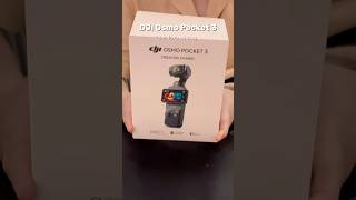 DJI Osmo Pocket 3 Creator Combo Unboxing djiosmopocket3 contentcreator international gadgets [upl. by Berlinda]