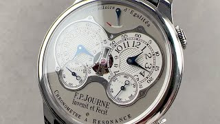 FP Journe Chronometre a Resonance FP Journe Watch Review [upl. by Bowles879]