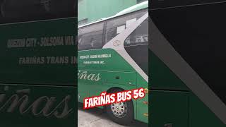 Fariñas Bus 56 Kinglong Bus First Class wCr ManilaLaoag buscompany bus travel shortvideo [upl. by Enitsenrae]