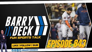 EP 843  Altuve Takes His Shoe Off 2025 NFL HOF NBA City Connect Jersey Leak NFL MLB CFB NBA [upl. by Simon]