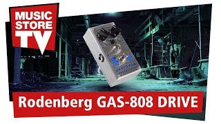 Rodenberg Amplification GAS808 NG Guitar Overdrive Pedal [upl. by Mungo879]