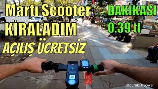 Kocaeli Martı Scooter Kiraladım  Açılış Ücretsiz  Her Dakikası 039 TL  Kocaeli Büyükşehir Bld [upl. by Kciredorb]