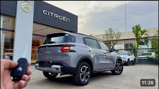 Base ke Price me TOP MODEL🔥 2024 Citroen C3 Aircross Drive Review [upl. by Eidnam]