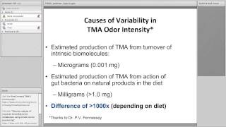 TMAU 5th Webinar Overview of TMAU [upl. by Nanreit]