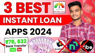 ✅₹480000 Loan Approval  Brand New loan app  Low CIBIL Only Adhar amp PAN  Top 3 Loan apps [upl. by Nemrac116]