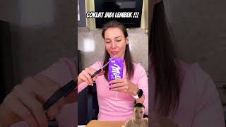 Coklat jadi lembek family leoworld diy leothelion funny prank challenge [upl. by Ahsiuq180]