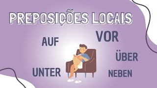 Preposições Locais em Alemão AUF UNTER IN 🇩🇪 [upl. by Ruphina]