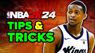 16 Tips And Tricks You NEED To Know In NBA 2K24 [upl. by Elletnahc]