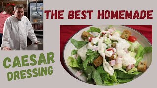 Lets make the best Creamy Italian Caesar Dressing Very easy to make [upl. by Aidole]