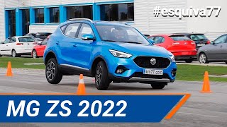 MG ZS 2023  Maniobra de esquiva moose test y eslalon  km77com [upl. by Junno422]