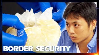 Drgs Hidden In Cakes Detected by Sniffer Dog 🍭S10 E11  Border Security Australia Full Episodes [upl. by Akitahs]