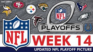 NFL Playoff Picture NFC amp AFC Clinching Scenarios Wild Card Standings Entering Week 14 Of 2023 [upl. by Bea]