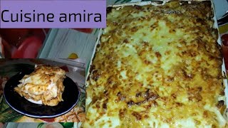 مكرونة الكفتة بالبشاميل recettes de gratin de pâtes [upl. by Converse]