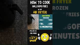 Air Fryer Frozen Halloumi Fries shorts [upl. by Mandal986]