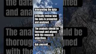 Critiquing research articles  evaluating the data analysis [upl. by Assedo]