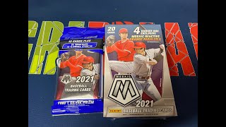 2021 Panini Mosaic Baseball Cello Pack and Hanger Box Opening Are These Worth it [upl. by Imotih]